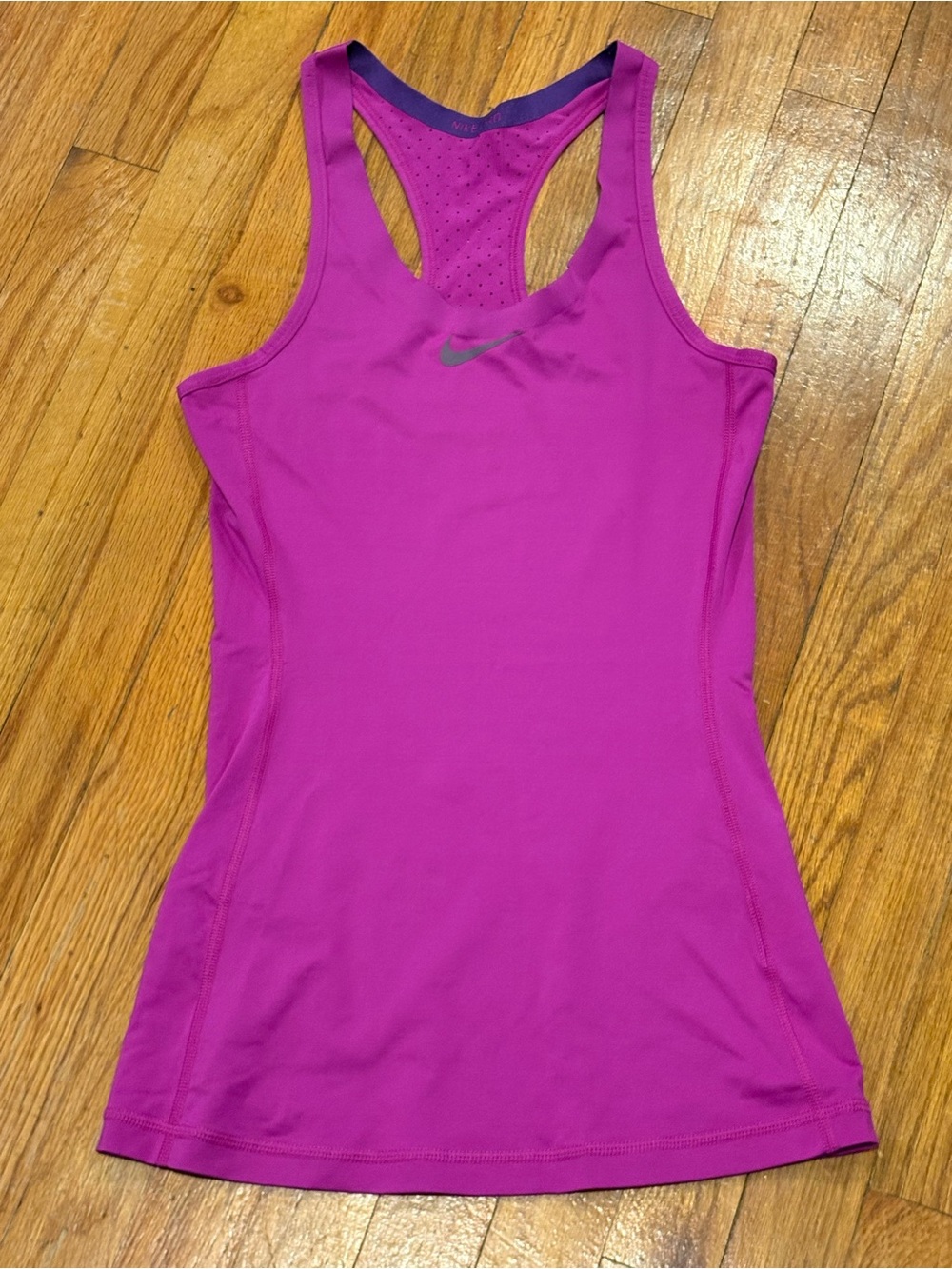 Nike Women's Magenta Racerback Performance Tank Top XS